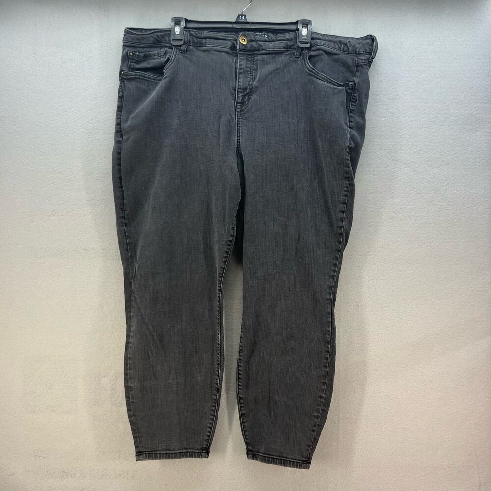 Torrid Jeans Women's 26 R Black High Rise Curvy Premium Stretch Normcore